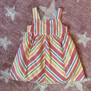NEW Frugi Striped Sun Dress, 6-12M
